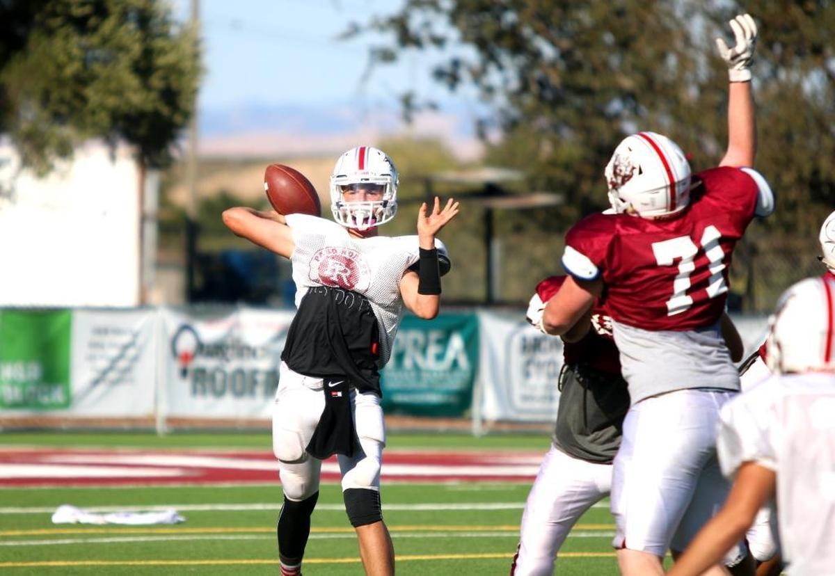 Paso Robles High School quarterback Hunter Barnhart is the 2017 Tribune County Player of the Year.