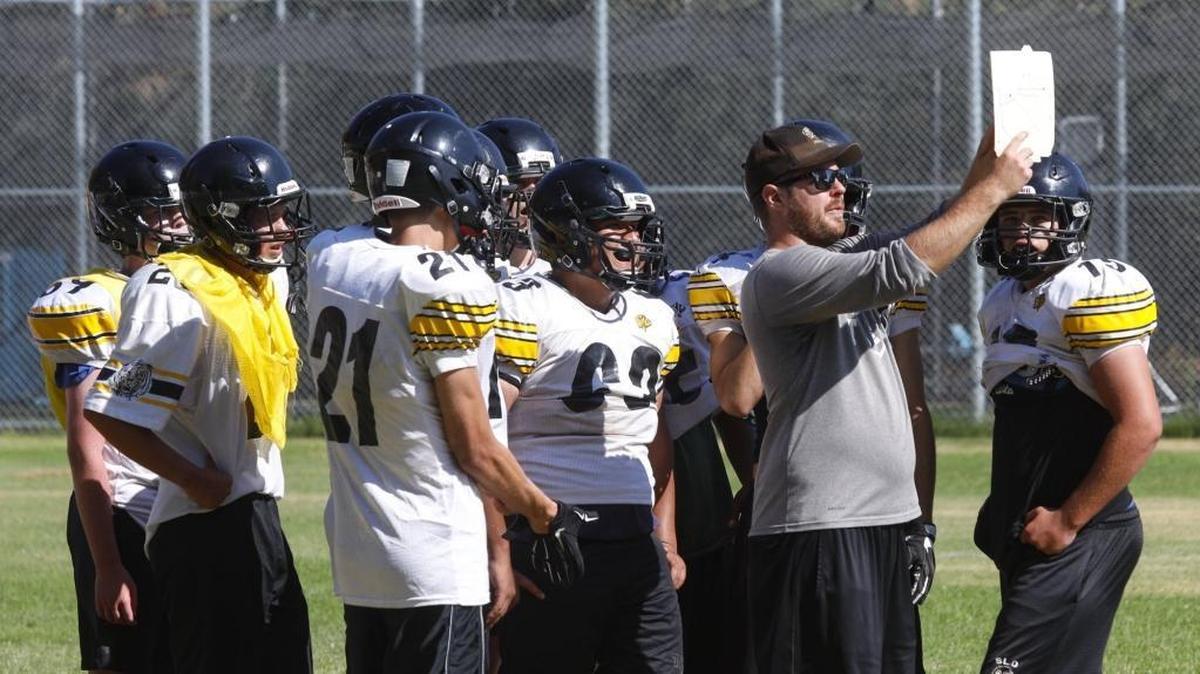 San Luis Obispo High School football preview. David Middlecamp 8-9-2017