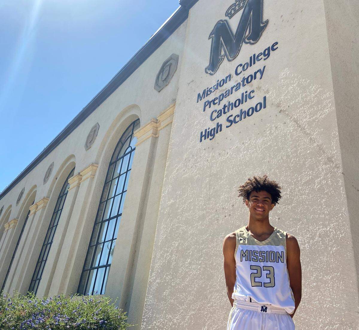 Jamar “J.J” Howard, of Mission Prep, is The Tribune’s high school boys basketball player of the year in San Luis Obispo County.