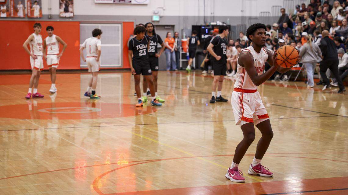 Shea Buckley sank both technical foul shots. Atascadero beat Hoover 69-52 to advance to the final game in the Division II CIF Central Section Boys Basketball Championships.