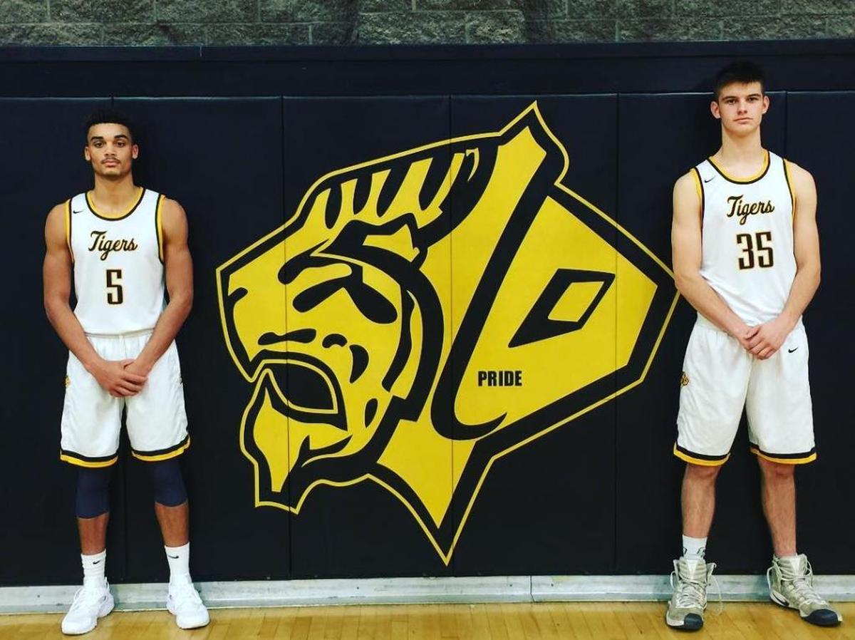 SLO High freshman Assani Berkeley and sophomore Carson Leedum have been a force for the Tigers early in the season.