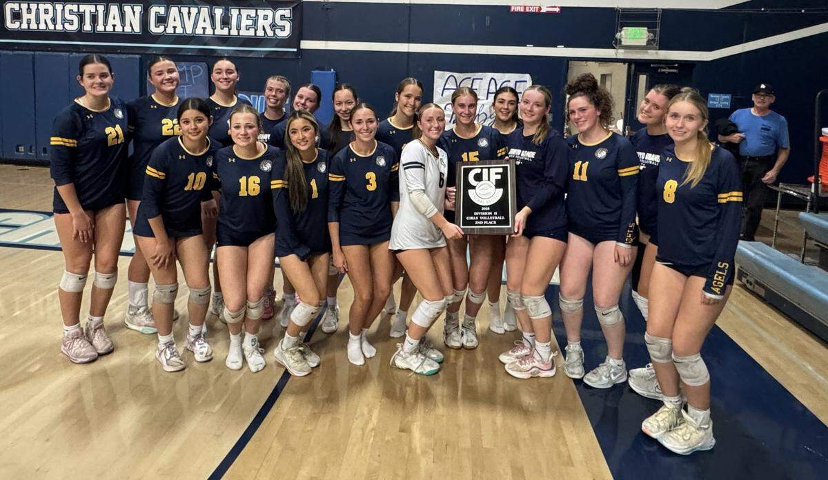 Arroyo Grande finished second in the CIF-Central Section Division II playoffs, falling to Central Valley Christian, 25-17, 23-25, 25-16, 25-20 over Arroyo Grande