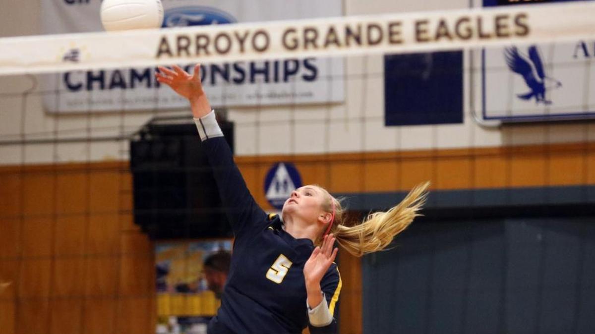 Arroyo Grande senior Rilee Day helped lead the Eagles to an undefeated league title