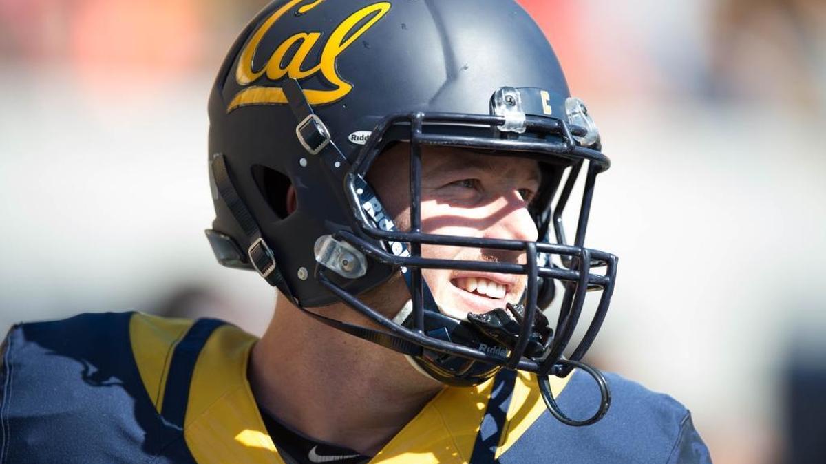 Mission Prep graduate Patrick Laird on the field for the Cal Golden Bears football team in a 2016 game against Utah in Berkeley.