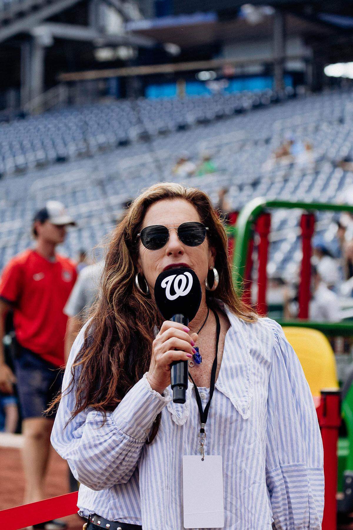 C.J. Silas, the local ESPN Radio 1280 host of the show “The C.J. Silas Show” and Cal Poly baseball’s public address announcer, attended the Women’s Professional Baseball League tryouts in Washington, D.C..J. Silas 
