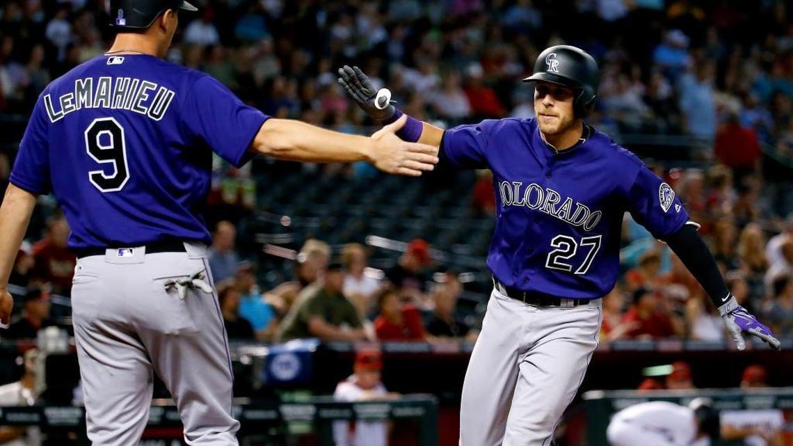 WATCH: Colorado Rockies rookie Trevor Story makes history with four HRs in first three games
