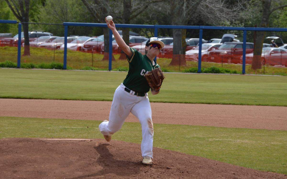 Brendra Wise pitches for Cal Poly’s women’s club baseball team.