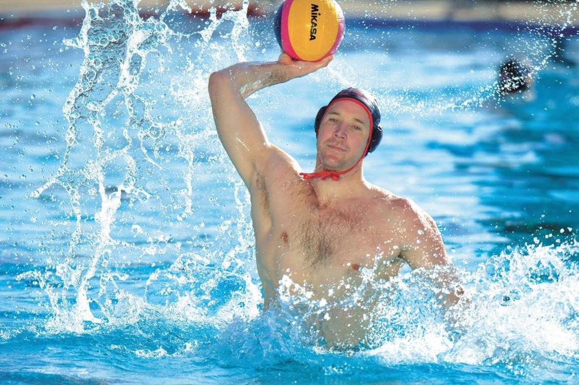 Jeff Powers passes the ball during the 2012 Olympics in London.