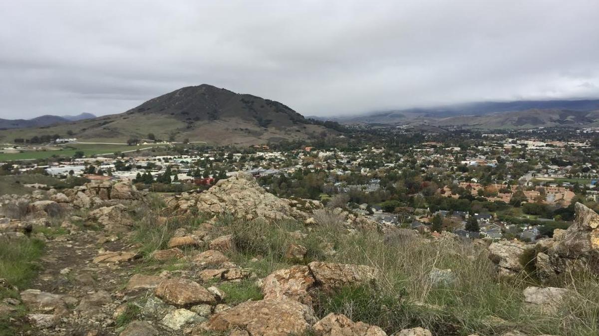 The South Hills Open Space in San Luis Obispo is an easy hike that offers fantastic views of the city.