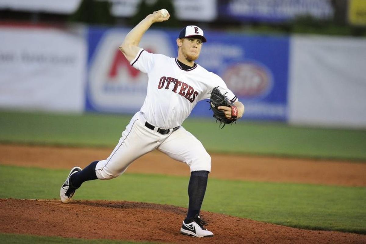 Max Duval, 26, had two stints with the Evansville Otters of the Independent Frontier League and pitched some of the best innings of his career.