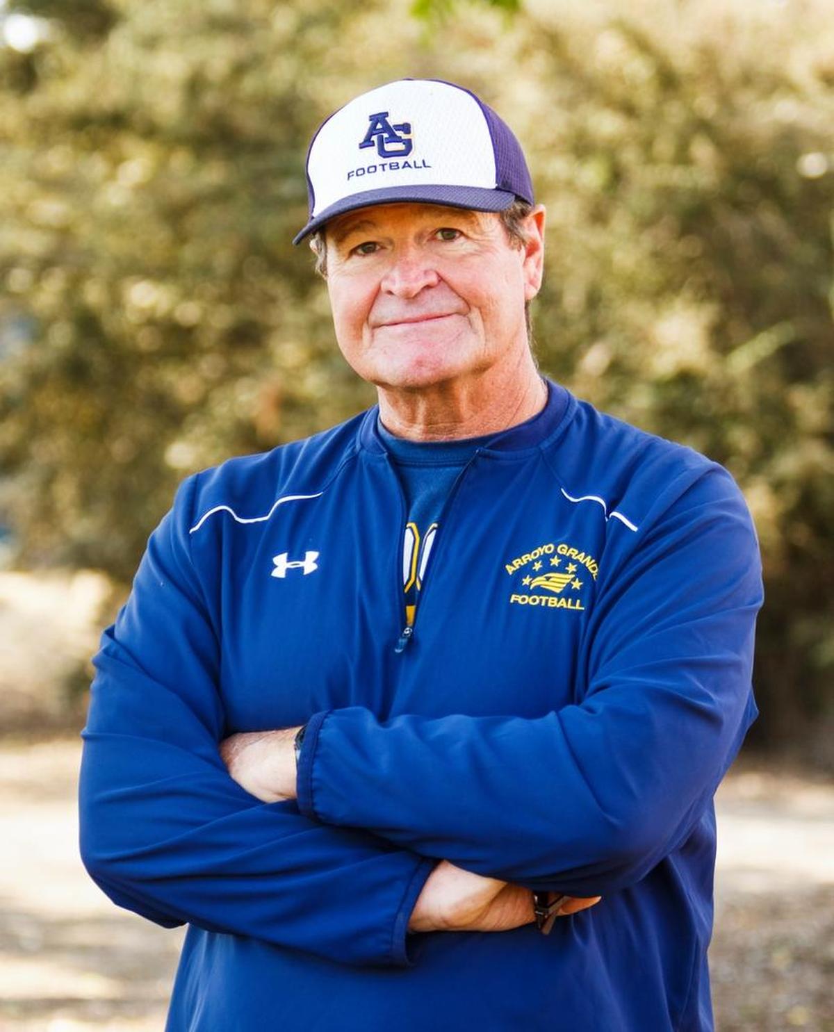 Tom Goossen, former Arroyo Grande head coach, and Jake Goossen-Brown’s uncle.